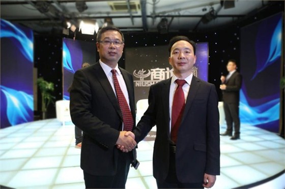 壹品歐迪辦公家具董事長(zhǎng)張曉帆受邀參加央視CCTV《牛商論道》節(jié)目錄制