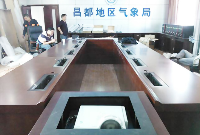 西藏自治區昌都地區氣象局辦公室家具-壹品歐迪工程案例